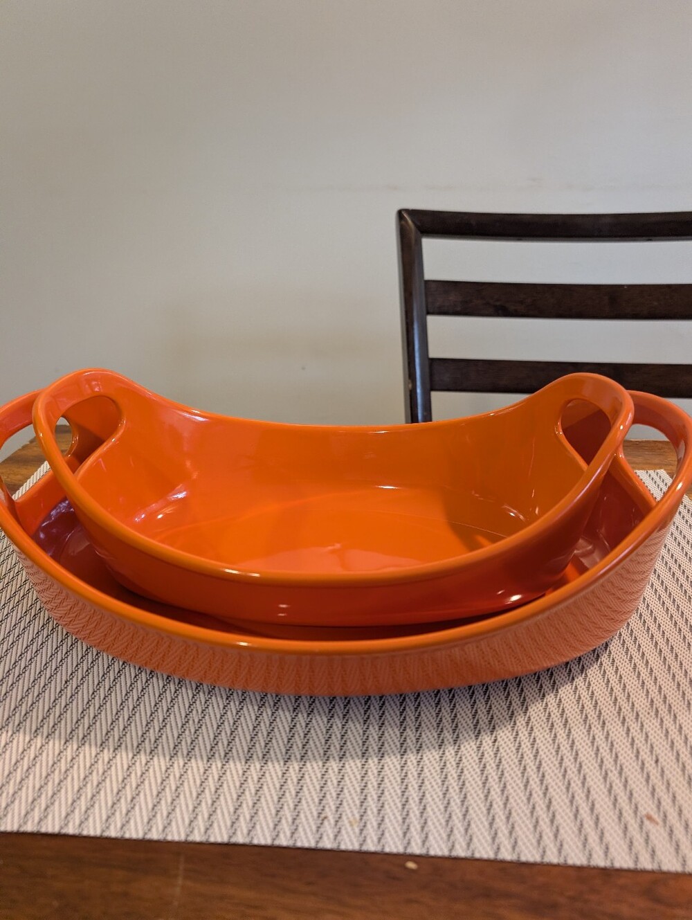 Rachael Ray Oval Bakeware Casserole Pans Set 2